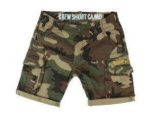 Šorc, ALPHA Crew Woodland Camo
