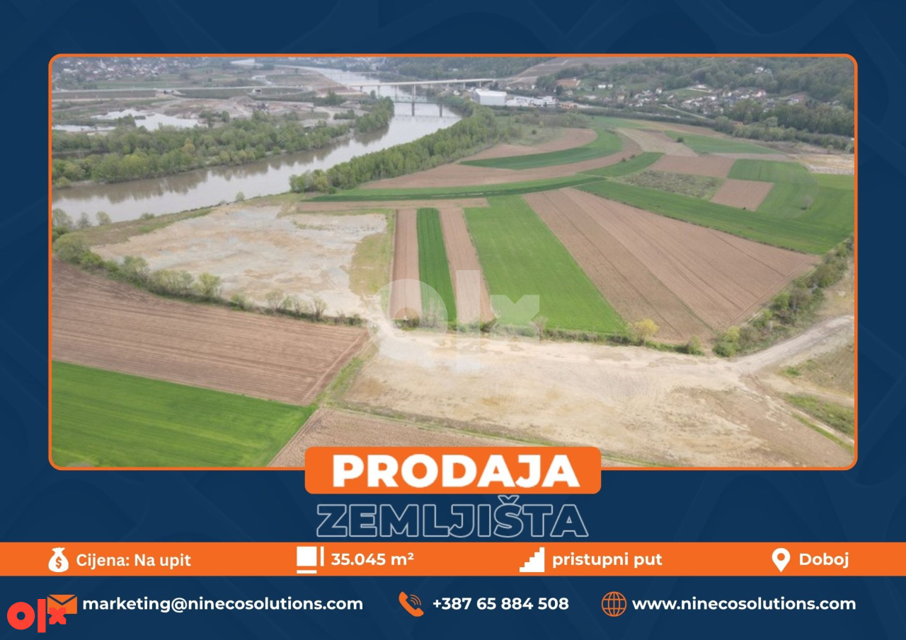 ZEMLJIŠTE - DOBOJ - 35.045 m2