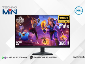 Gaming Monitor Dell Alienware AW2724HF, 27" FHD Fast IPS, 360Hz