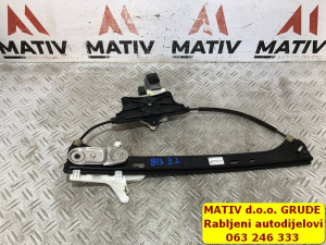 Podizač stakala zadnji LIJEVI VW Passat B8 2015 3G5839461A