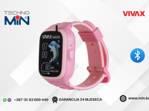 VIVAX Smart Kids Watch 4G Magic 2 Pink 1.4" IPS GPS SOS Pink