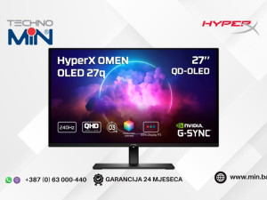 Gaming Monitor HyperX OMEN OLED 27q CH0R2E9 27" QD-OLED QHD 240Hz