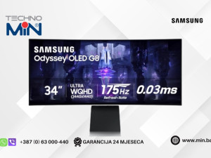 Monitor Samsung Odyssey LS34DG850SUXDU 34 Curved OLED UWQHD 175Hz