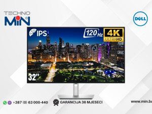 Monitor DELL UltraSharp U3225QE, 32" IPS 4K, USB-C, 120Hz