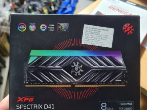 Adata 2x8GB DDR4 3600Mhz XPG D41 RGB