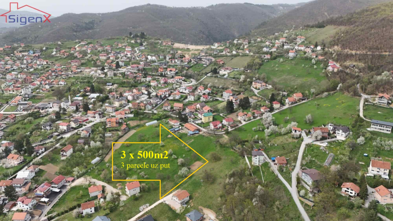 Zemljište Vogošća/ Blagovac - 500m2 / Sarajevo
