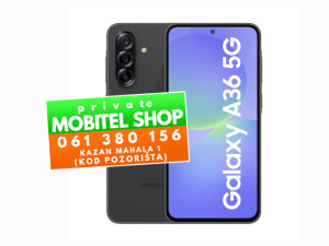 Samsung Galaxy A36 8/256GB 256 GB Black - NOVO, GARANCIJA