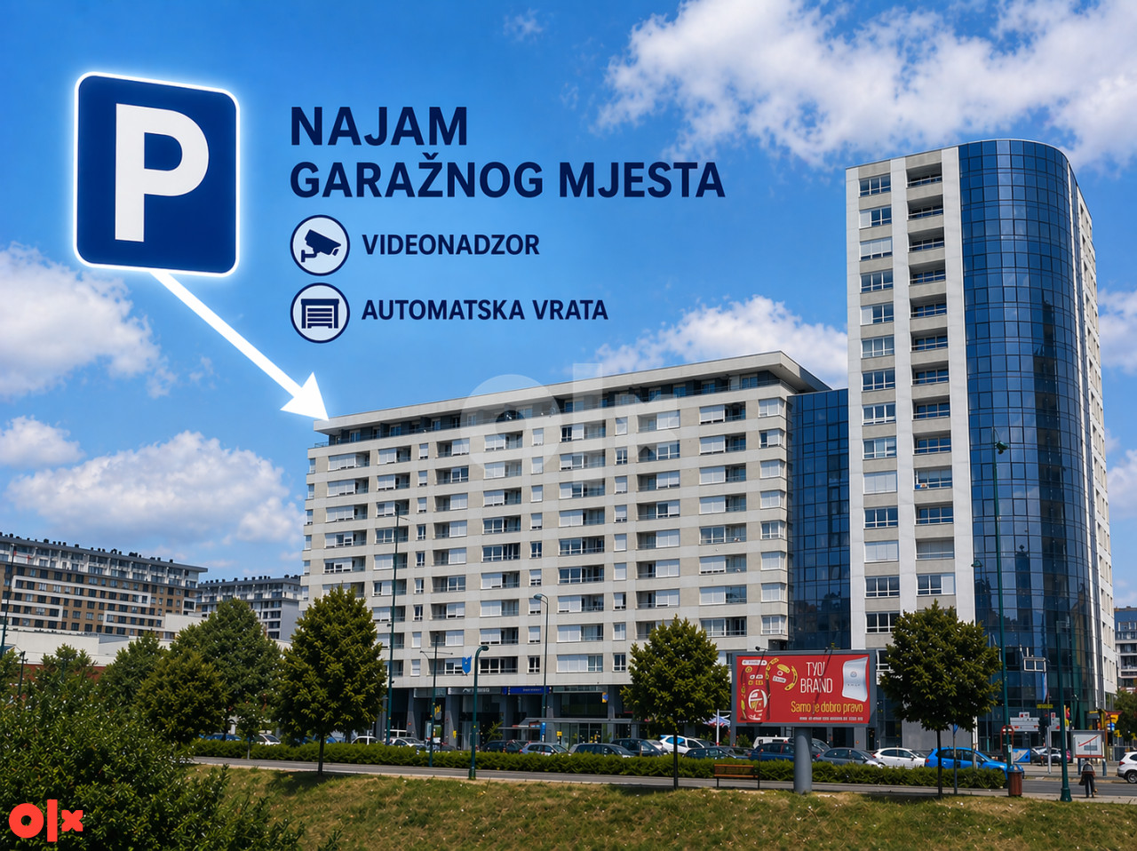 Izdajem garažno mjesto 15m2