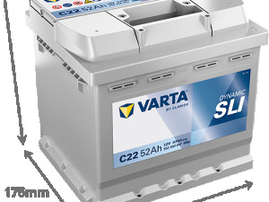 Akumulator VARTA Dynamic SLI 12V 52Ah 470A (C22)