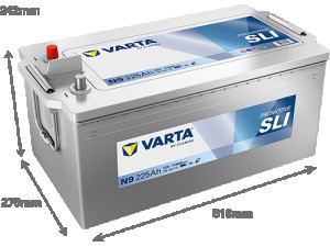 Akumulator VARTA Dynamic SLI 12V 225Ah 1150A (N9)