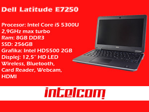 RASPRODAJA!! Laptop Dell Latitude E7250 Core i5 5th gen.