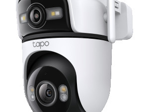 TP-Link Tapo C545D Outdoor Dual Lens Pan/Tilt Security Camera, 2K