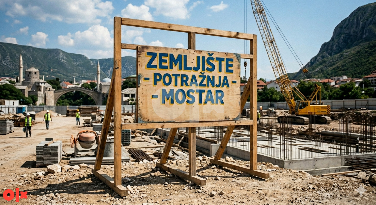 Zemljište Mostar do 50000KM