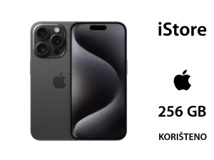 iPhone 15 Pro 256GB Black Titanium