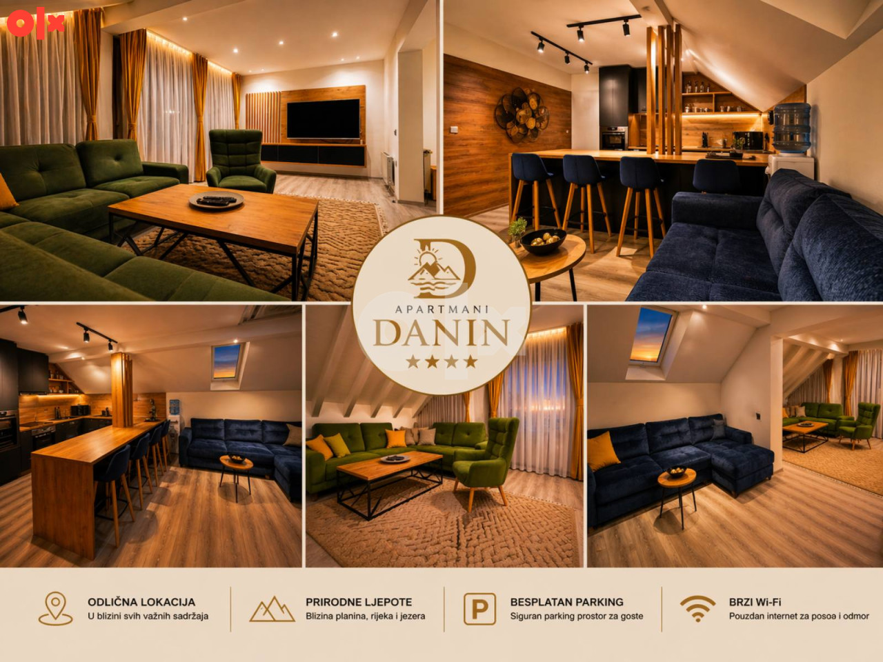 Stan na dan apartmani Tuzla 95m2