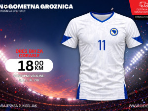 Dres Bosna i Hercegovina za odrasle; Više veličina
