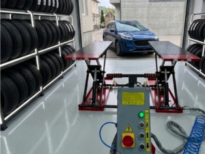 DIZALICA ŠKARASTA VULKANIZERSKA MOBILNA 1M 3000kg AKCIJA!!!