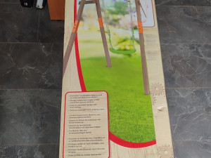 Djecija drvena ljulja postolje ljulje, vrtna ljuljačka, igracke