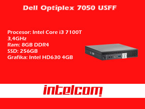 Računar Dell Optiplex 7050 Tiny Core i3 7th gen.