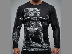 Muscle Freak Rashguard Bully Power