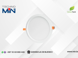 Green Tech LED ugradbeni okrugli panel GL-R02-12NW-2/1 12W 4000K