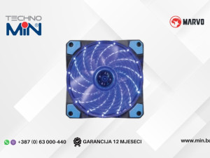 MARVO FN-10BL Hladnjak za kućište 120mm Blue LED