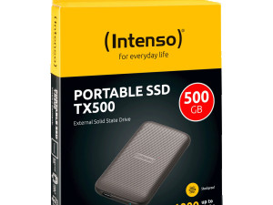 Eksterni Portable SSD Disk 500GB, USB 3.2 Intenso TX500