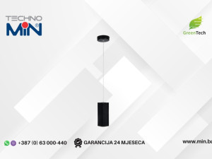 GREEN TECH LED visilica T142C-10W-NW-BK 10W 4000K Black