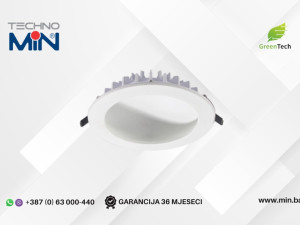 GREEN TECH LED ugradbeni okrugli panel 12W 4200K VX-R12NW