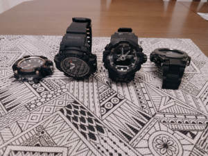 Lot 4 rucna sata CASIO G-SHOCK x2, EXPONI x1, SMAEL x1