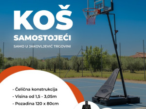 Koš samostojeći 1,5-3,05m x 120x80cm