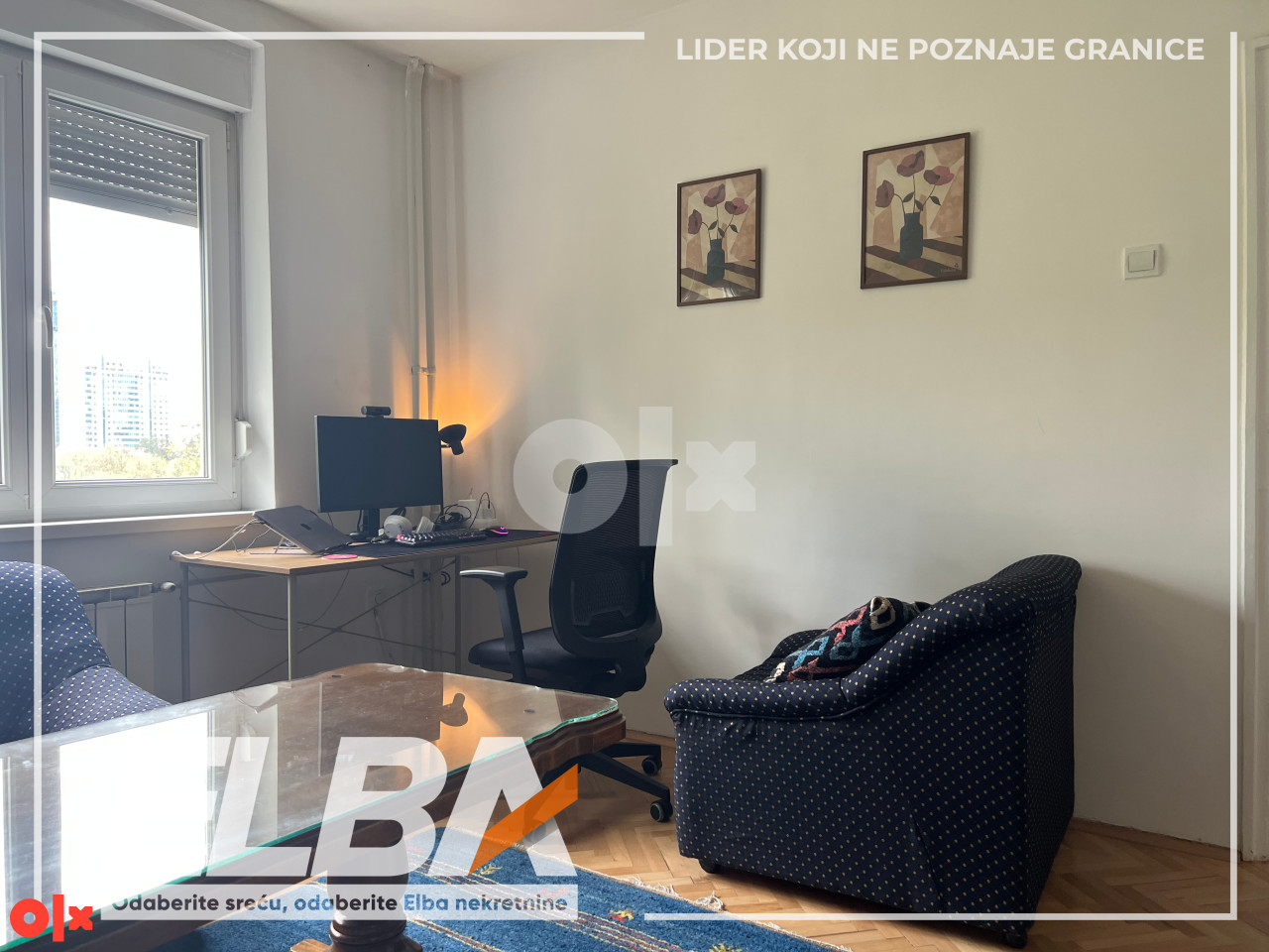 KOMPLETNO ADAPTIRAN DVOSOABN STAN 48 m2 BULEVAR 3