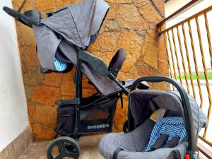 DJECIJA KOLICA Bebe  MEDO  BRUUNDO+AUTOSJEDALICA  2u1