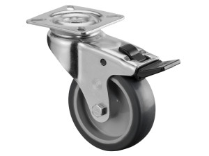 Transportni točkić sa kočnicom fi 75mm 75kg - 26204