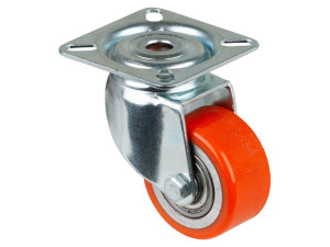 Transportni točkić okretni fi 50mm 120kg PU - 26208