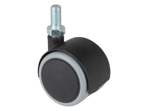 Transportni točkić dupli PVC M8 fi 40mm 30kg - 26212