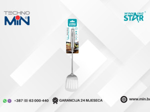 Winning Star ST-7520 lopatica s prorezima, inox, 384 mm