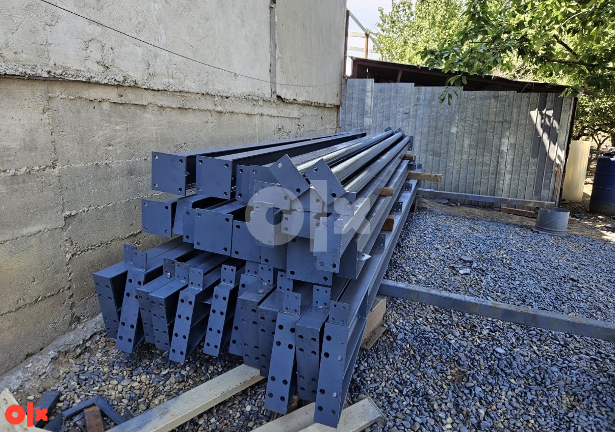Montažna hala čelične metalne konstrukcije 10m x 25m x 4m