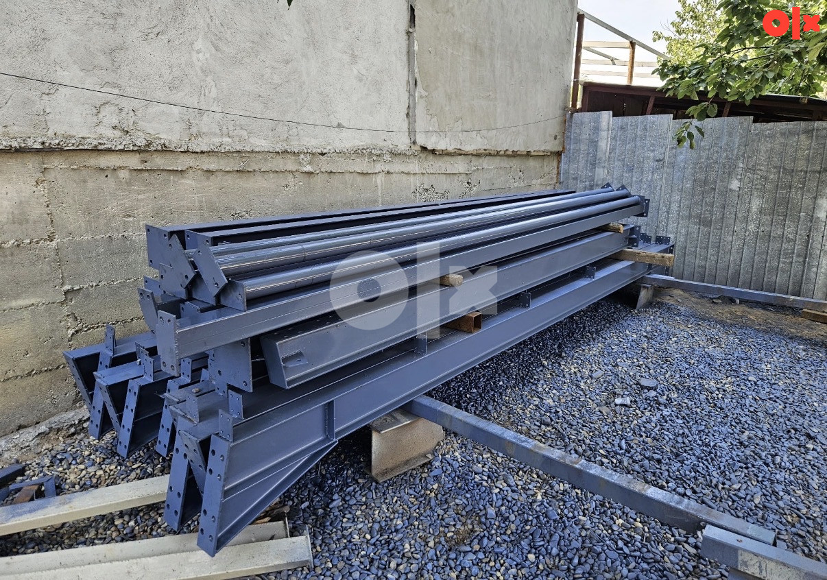 Montažna hala čelične metalne konstrukcije 10m x 25m x 4m 2