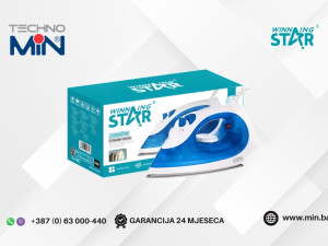 Winning Star pegla na paru ST-6121-BL 2000W, Plava-Bijela