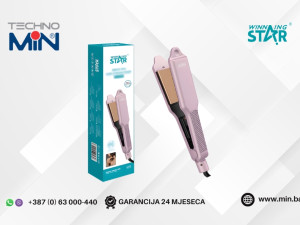 Winning Star pegla za kosu ST-5764 54W, PTC grijač, Roza