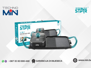 Winning Star ST-9814 električni roštilj i lonac 2 u 1 1800W 3L