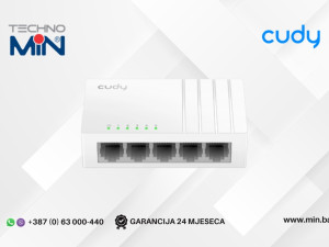 Cudy FS105D 5-Portni 10/100 Mbps Desktop Switch