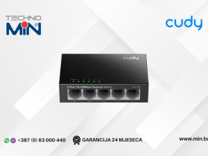 Cudy FS105 5-Portni 10/100 Mbps Metalni Desktop Switch