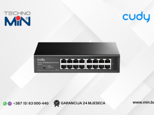 Cudy FS1016 16-Portni 10/100 Mbps Metalni Switch