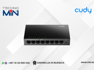 Cudy GS108 8-Portni Gigabitni Desktop Metalni Switch