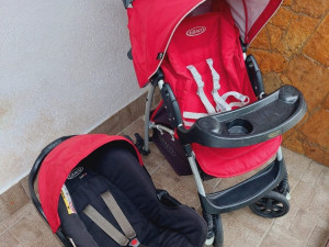 DJECIJA  KOLICA Bebe DUO GRACO ULTIMA+AUTOSJEDALICA 2u1