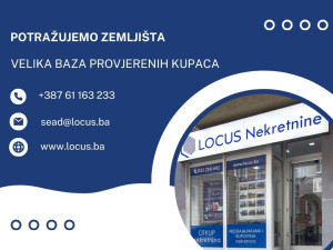 LOCUS potražuje zemljišta u Sarajevu!