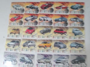 Slicice automoto ledo kompletan set 140kom rijetko