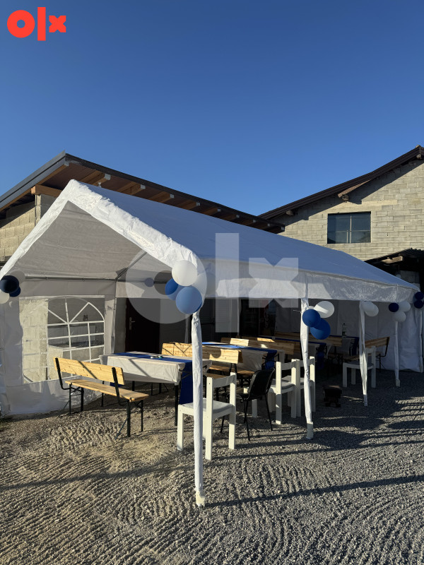 Iznajmljivanje šatora